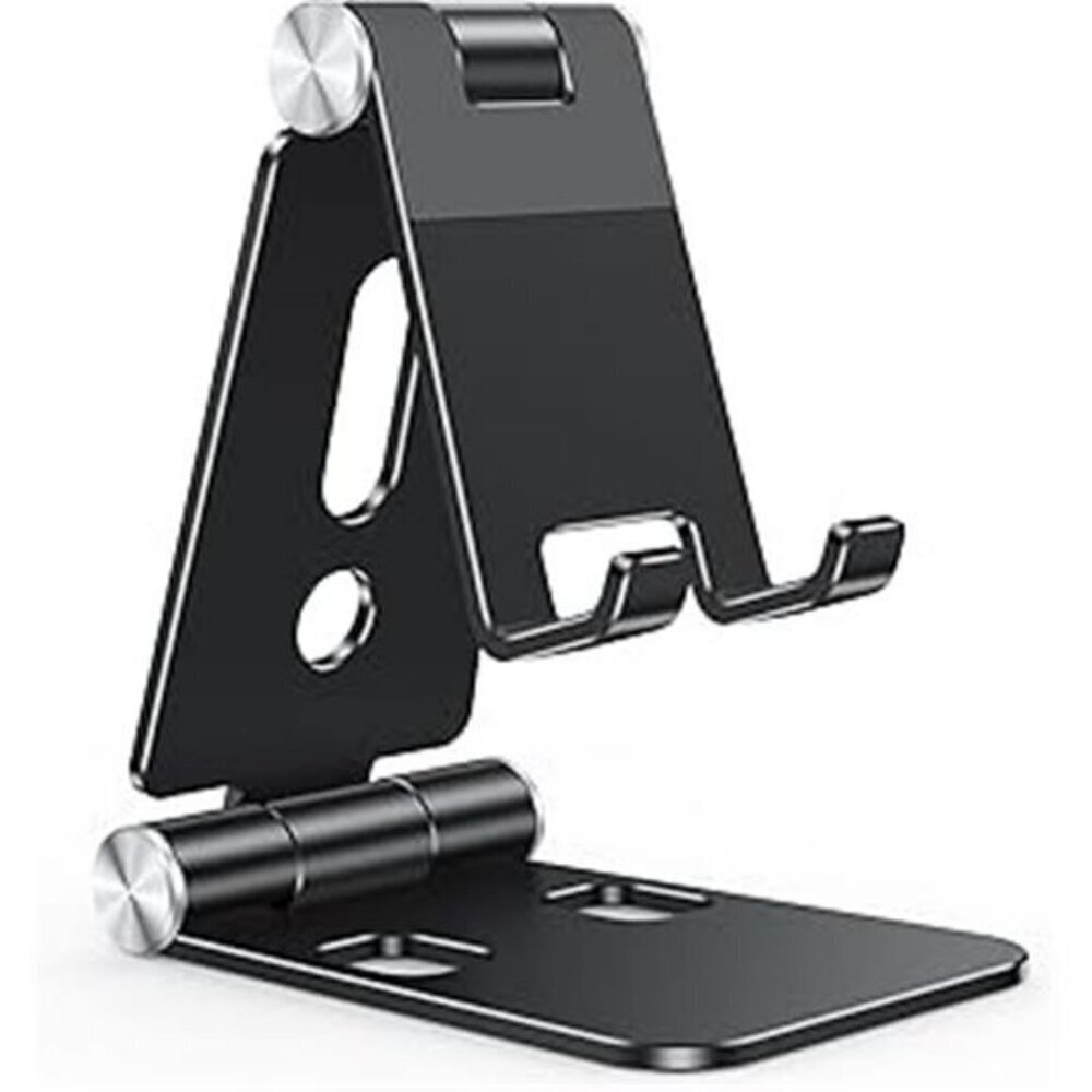 Foldable Cell Phone Stand C4 Portable Aluminum Phone Holder Adjustable Phone D